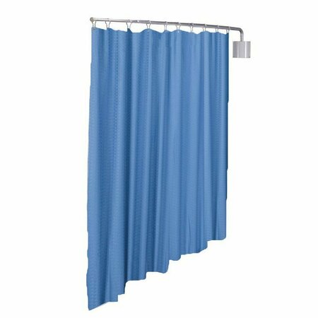 R&B WIRE PRODUCTS Designer Wall Mount Privacy Screen, 90in x 72in, Blue PST/AM/BF